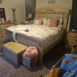 Golden King Bedroom Set