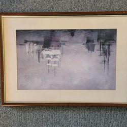 Framed Kennedy Studios Boston Harbor Print