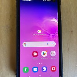 Samsung Galaxy S10E Unlocked 128GB Black Cracked back SM-G970W