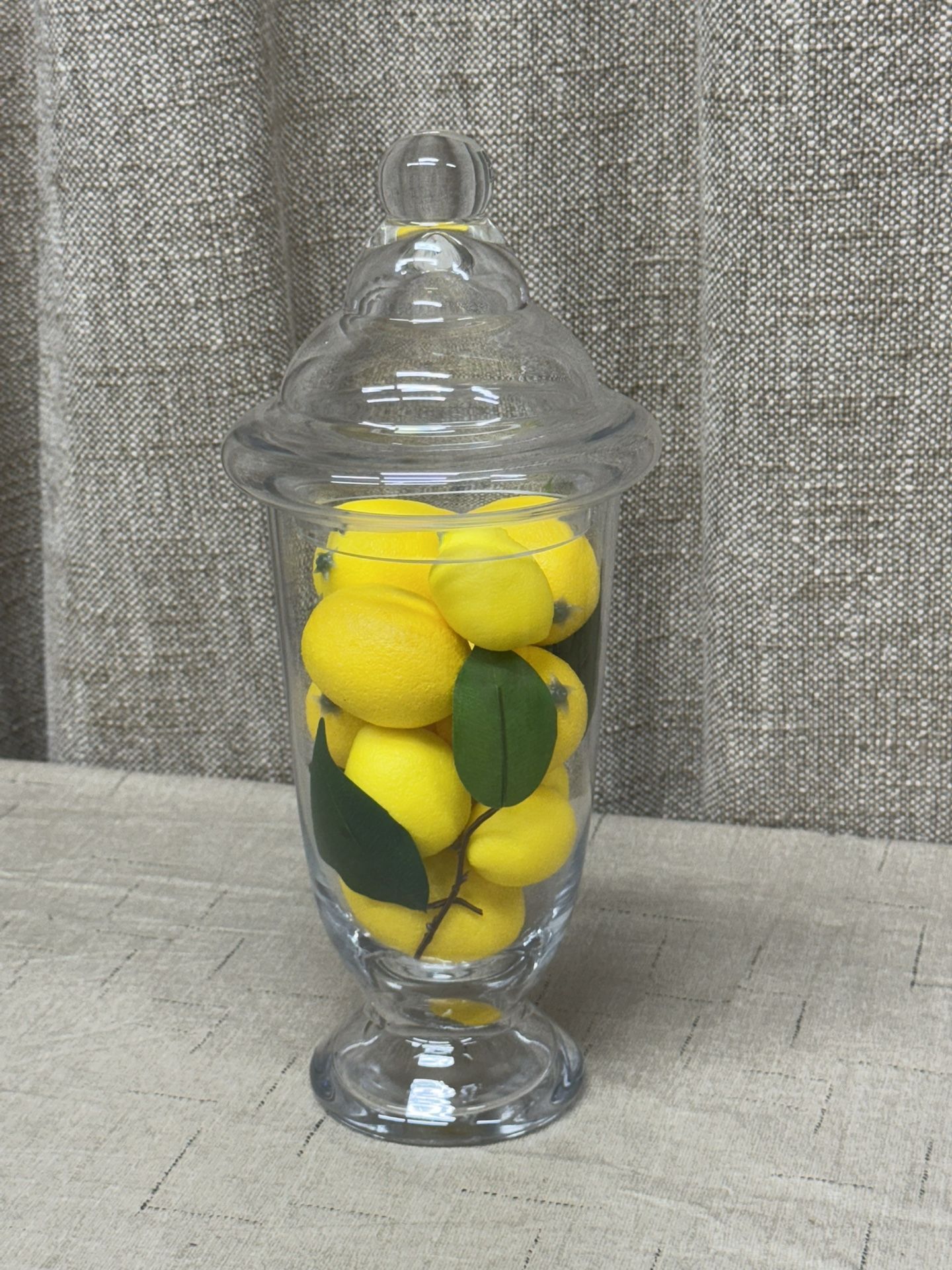 Glass Apothecary Jar