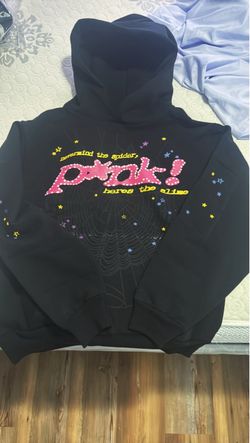 Spider Worldwide Pink Slime Hoodie Black
