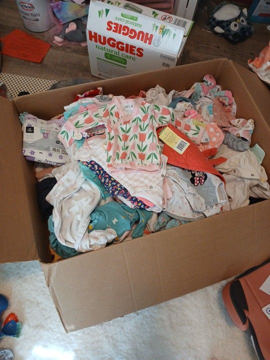 Lots Of New Baby Clothes Toys Newborn To 18 Months