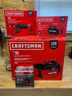 New Craftsman Tool Lot