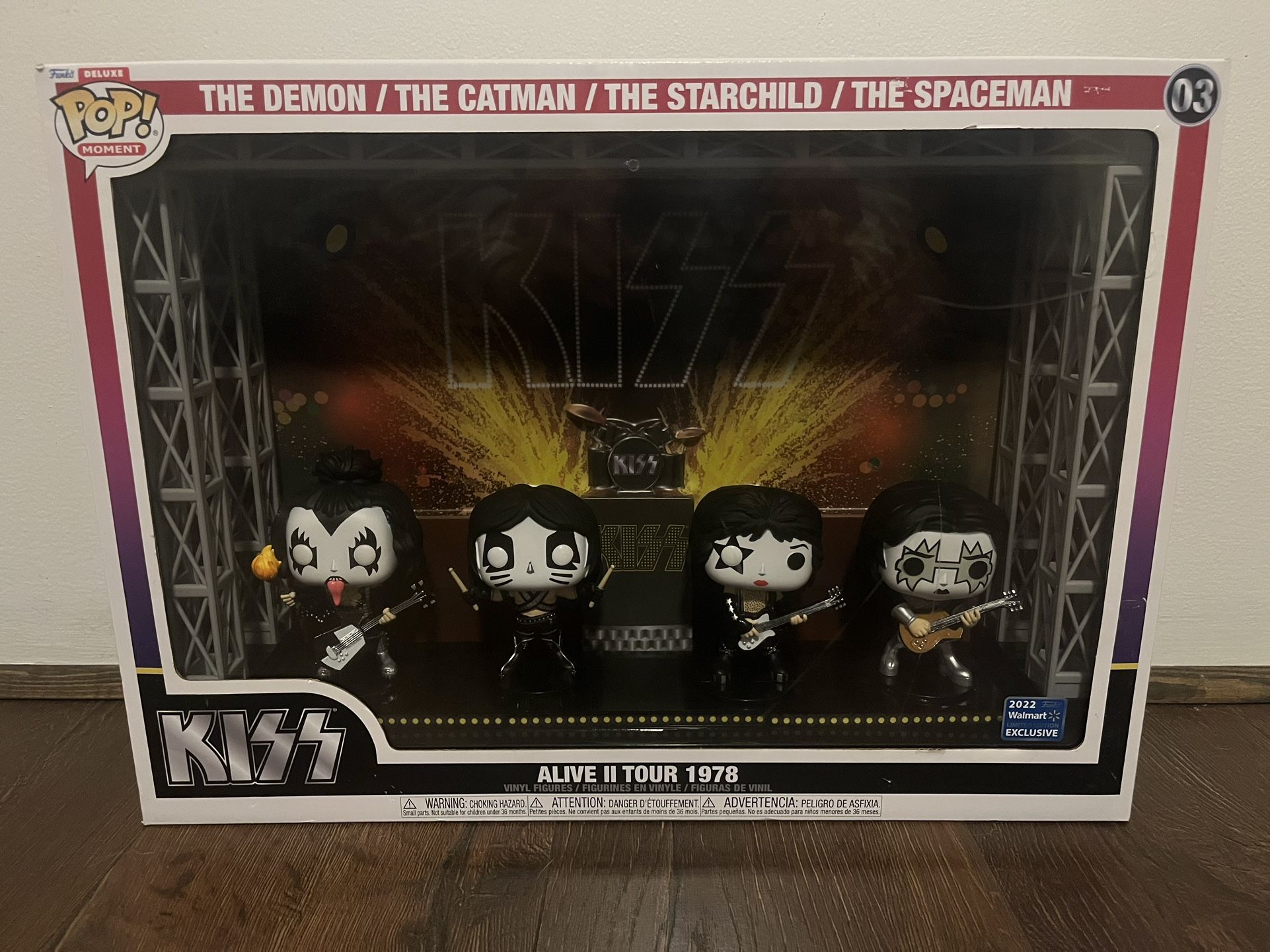 POP! KISS Alive II Tour POP Collector Set