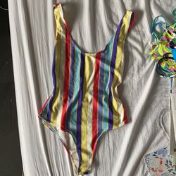 Orange Dolce And Gabanna Bikini Rest No Brand 