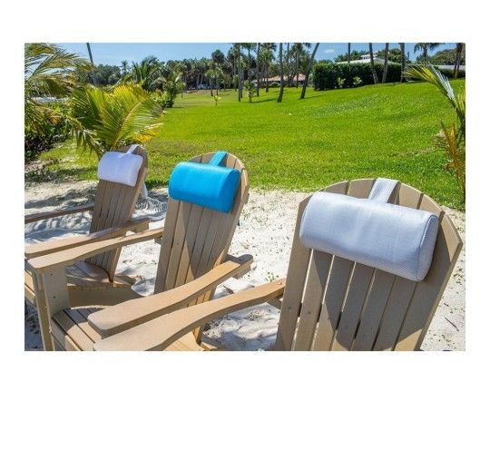 Pool Lounge Chair Pillow Almohada Headrest Beach Chair Outdoor Pillow