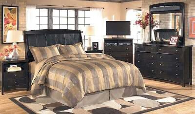 Brand New Leather back Bedroom Suite