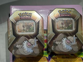 Pokémon Slaking Tins