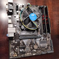 Intel I3 9100f Cpu Mother Board Ram Bundle Combo