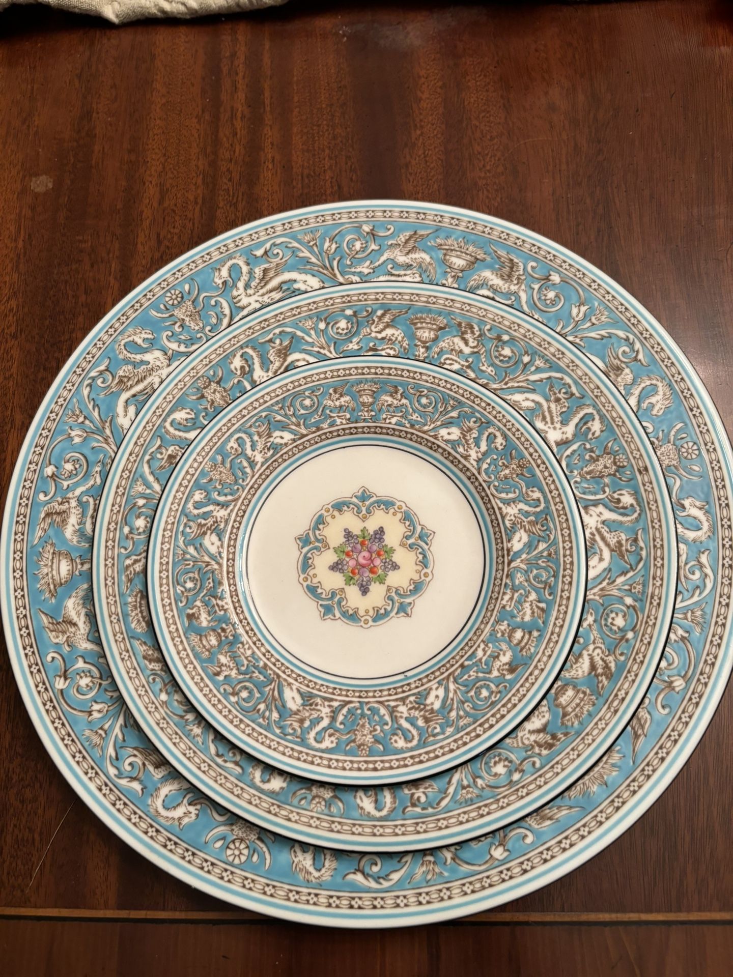 Wedgewood Florentine Turquoise China