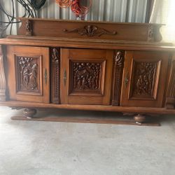 Antique Belgium Sideboard