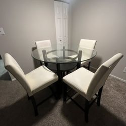 Gently Used Glass Table 