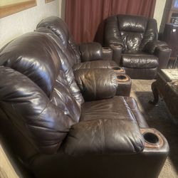 Leather Theatre Chairs