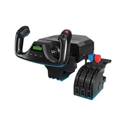 Logitech G Pro Flight Yoke System + Throttle Quadrant – Flight Simulator Controller