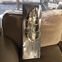 Metal Leaf Picture