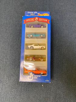 Hot Wheels General Mills 1997 Designer Collection Special Edition 5-Pack