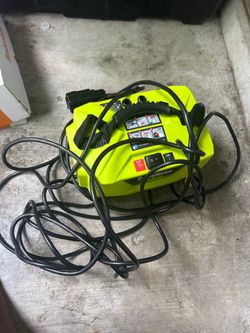 Electric pressure washer shock vacuum and premium foam canon