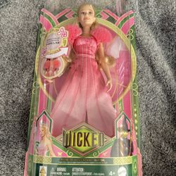 Wicked Glinda Singing Doll Mattel URL Error Packaging *New*