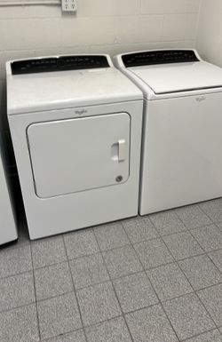Whirlpool Electric Washer and Dryer Sets Automatic Heavy Duty

