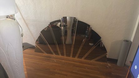 Retro heavy beautiful mirror in perfect condition