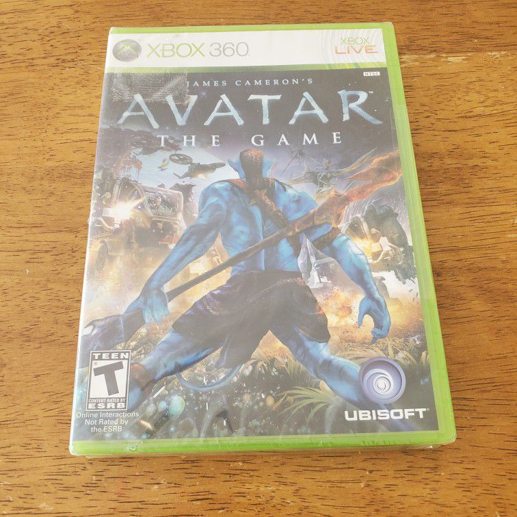 Jame's Cameron Avatar: The Game Xbox 360
Brand New Sealed 