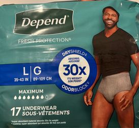 Depend for Men - Large