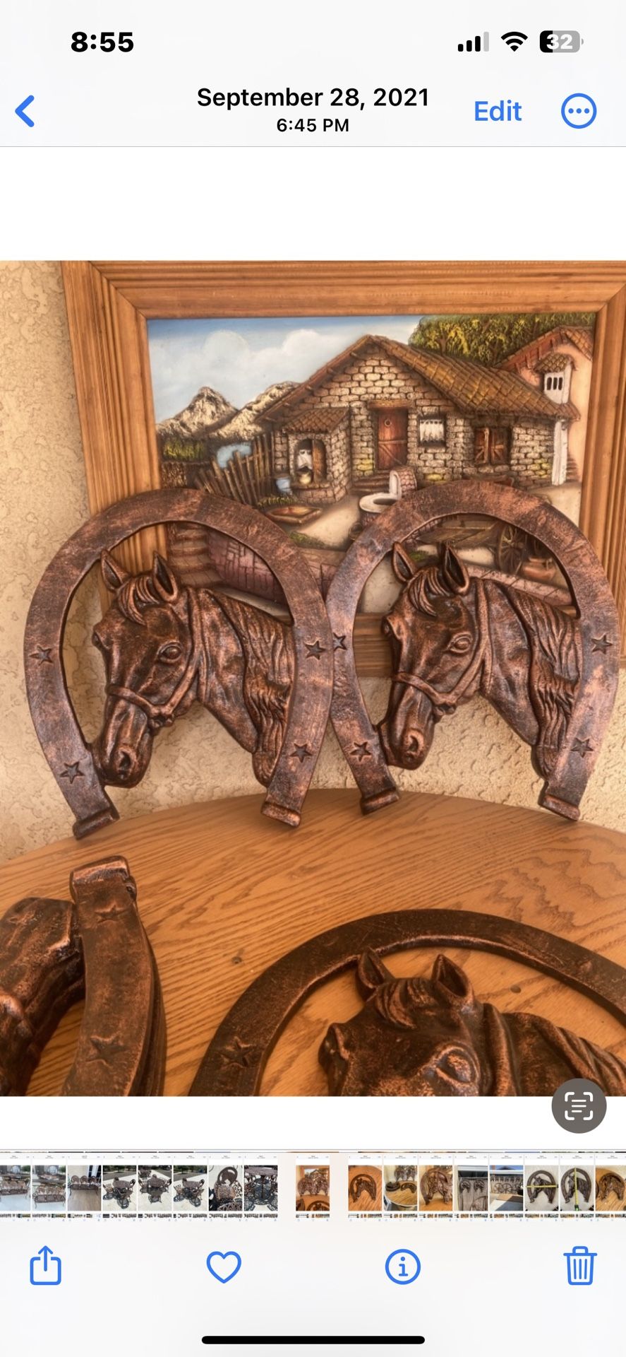 horse shoes metal ornaments for Sale in Bloomington, CA OfferUp
