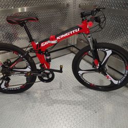 Foldable Mountain Bikes. One Or Both