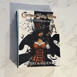 9 Fairy Tale Adult Coloring Books