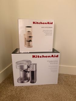 KitchenAid Espresso Machine & Burr Coffee Grinder Bundle