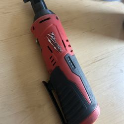 Firm! Milwaukee M12 12 volt cordless 3/8" ratchet Tool Only No Charger No Battery