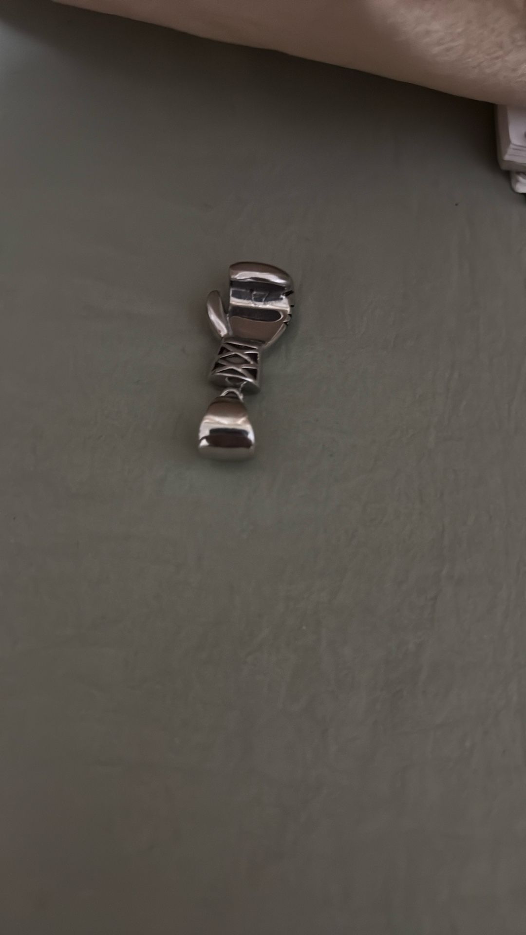 Stainless Steel Boxing Gloves Pendant