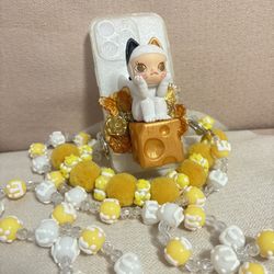 Popmart Molly Statues Handmade Phone clip 