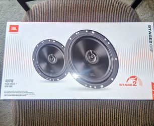 JBLs STAGE 2 6.5 Door Speakers Brand New In The Box