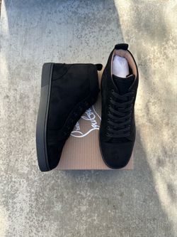 High Top Red Bottoms, No Spikes (Size 7, 9.5, 10, 12)