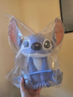 AMC EXCLUSIVE Disney Stitch Figural Cup with Straw