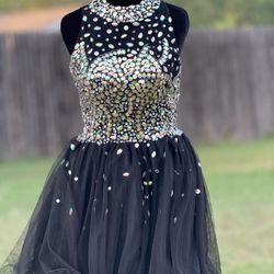 Rhinestone  Dress 