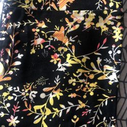 Black and yellow Leggings