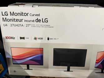 LG Curved Monitor 27U421A