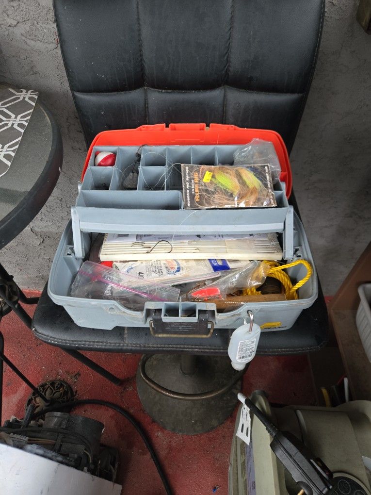 Fishing Tackle Box Fishing Hooks Etc