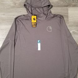 Carhartt Sun Defender Hoodie Size Large 