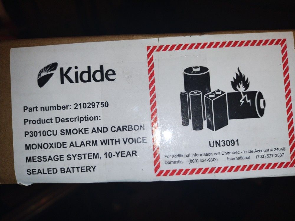 Smoke And Carbon Monoxide Alarm