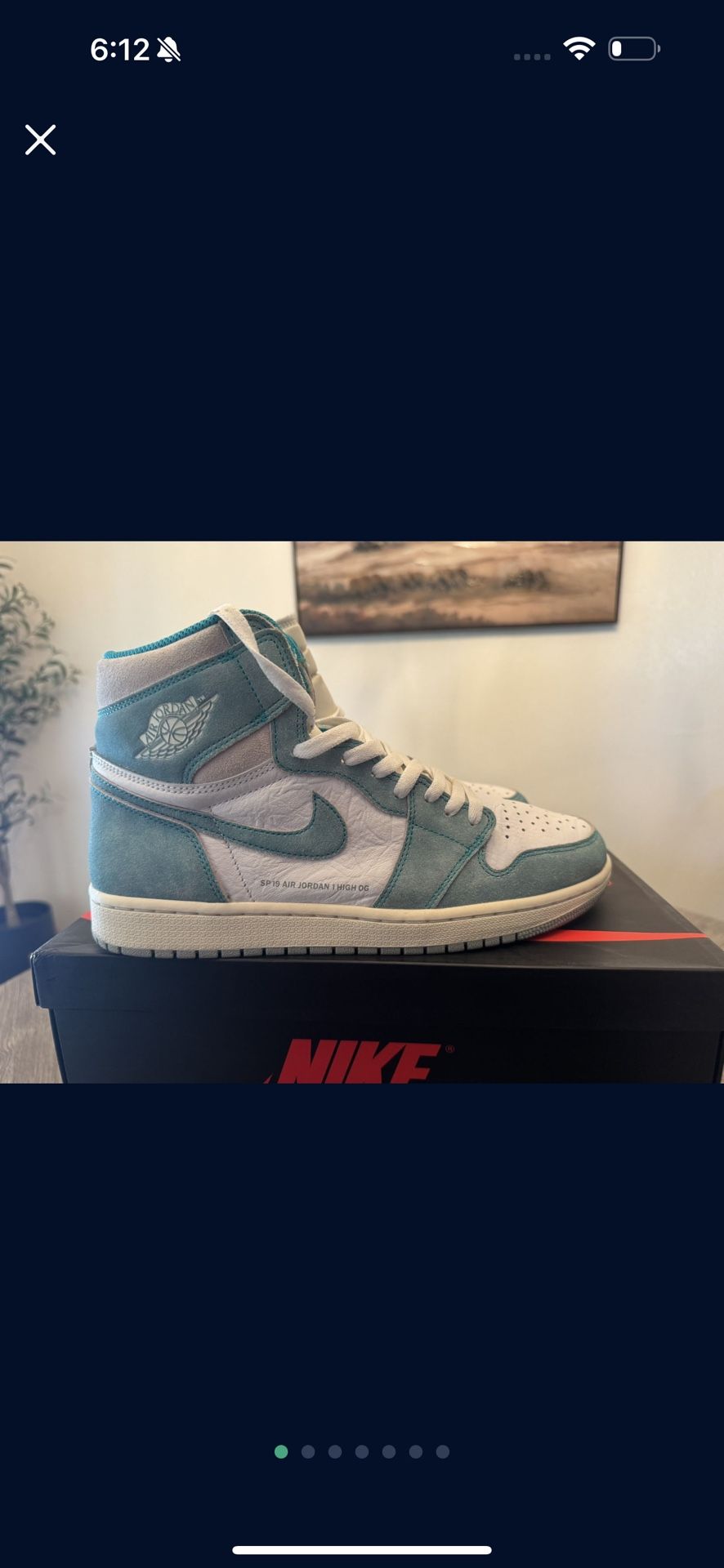 Jordan Retro 1 “ Turbo Green “