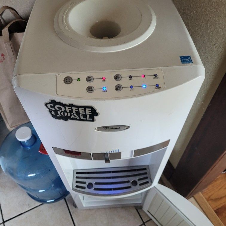 Water Cooler Dispenser With Mini Fridge 