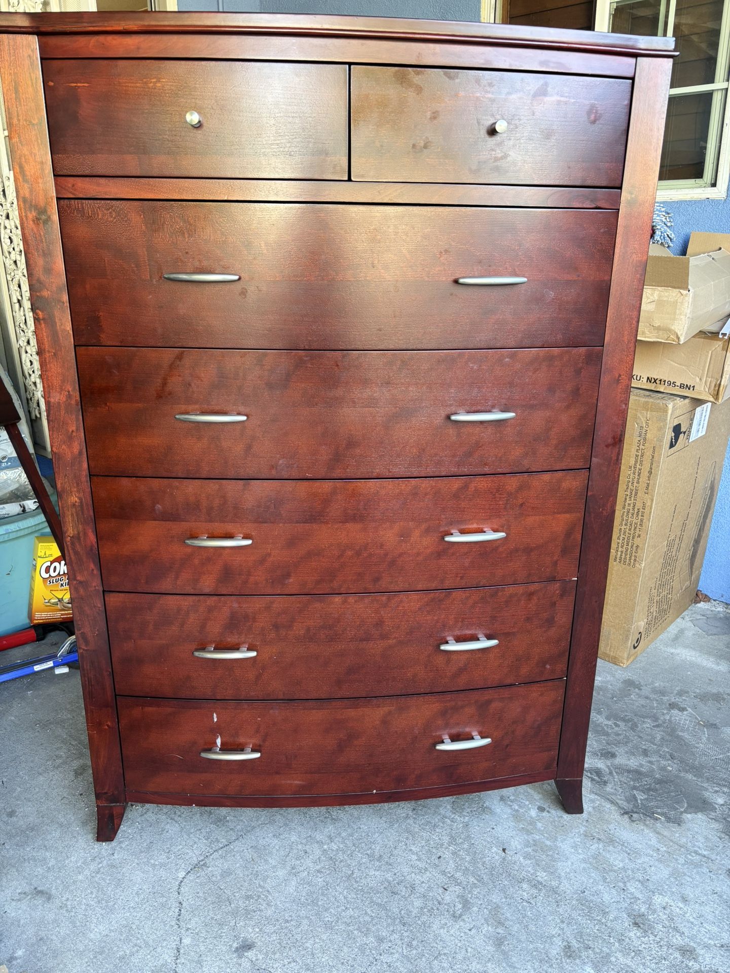 Solid Wood Dresser 