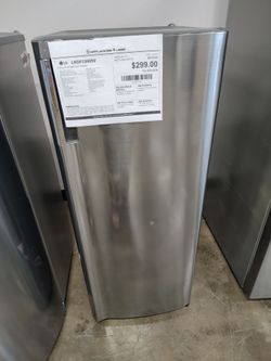 LG 5.8cu single door freezer