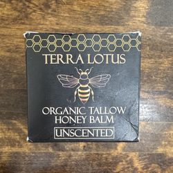 Terra Lotus Tallow Honey Balm - Unscented