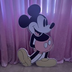 Mickey Mouse Foam Cutout