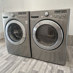 LG Washer And Electric Dryer 