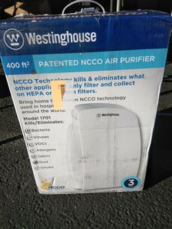 Westinghouse air purifier